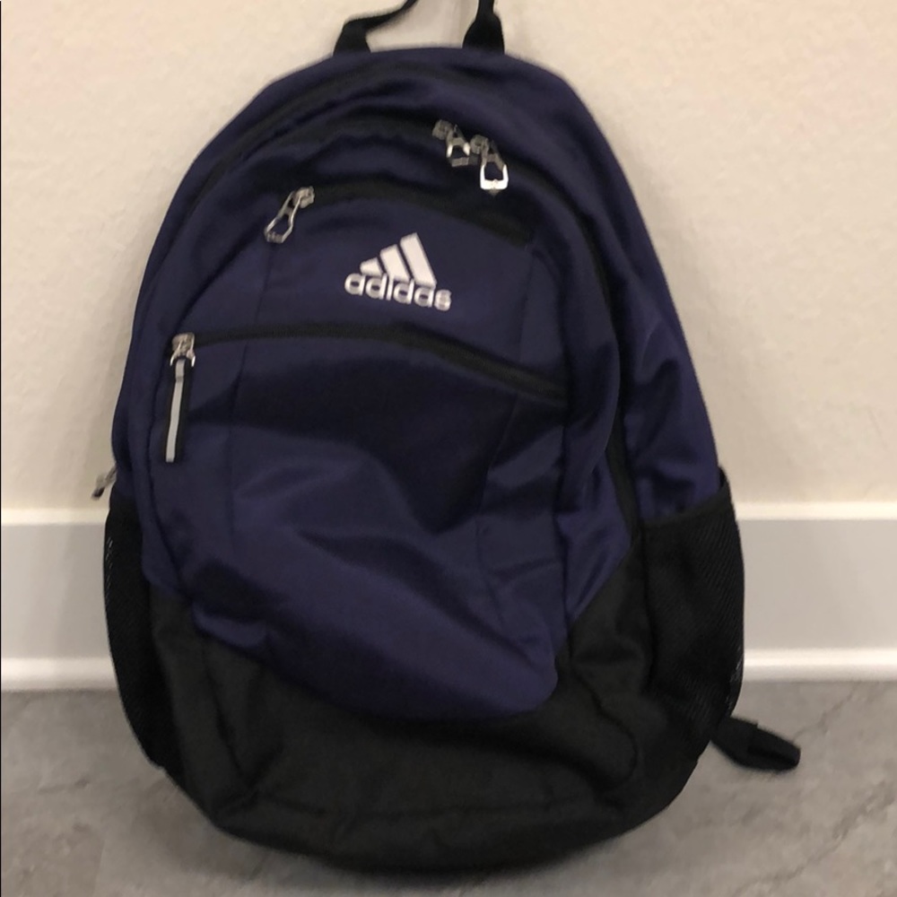 Purple Adidas Soccer Bag